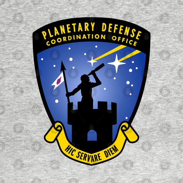 Planetary Defense Coordination Office Logo by Spacestuffplus